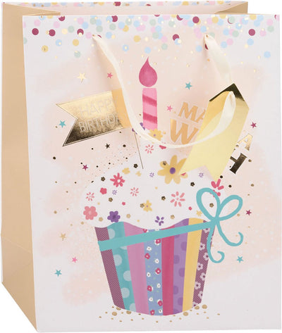Anniversaire du sac cadeau, 36 cm