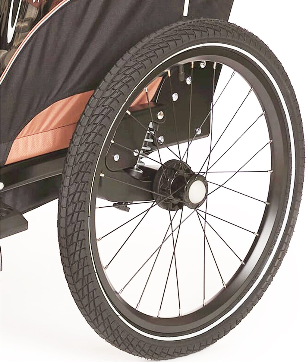 Roue latérale bobike qui a quitté la bande-annonce pour enfants
