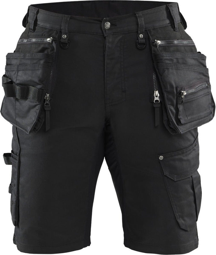 Blåkläder blaklader short denim stretch x1900 1992-1141 - noir noir - c52