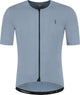 Bbb cycling essence chemise de cyclisme homme manches courtes - 15-25 °c - chemise de VTT et de cyclisme respirante avec 3 poches arrière - bleu glacier
