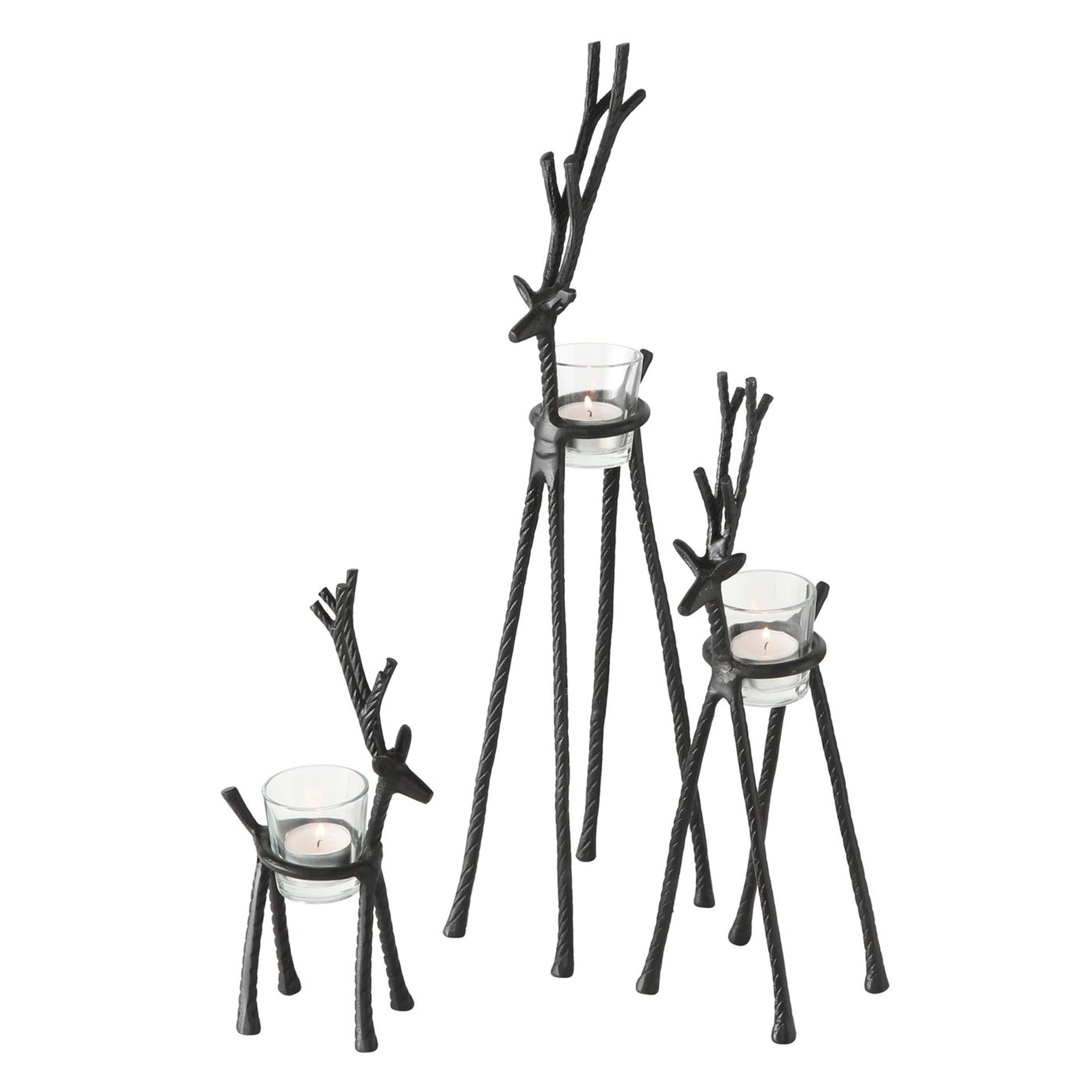 Boltze home photophore set Alfred Hert 3 pièces