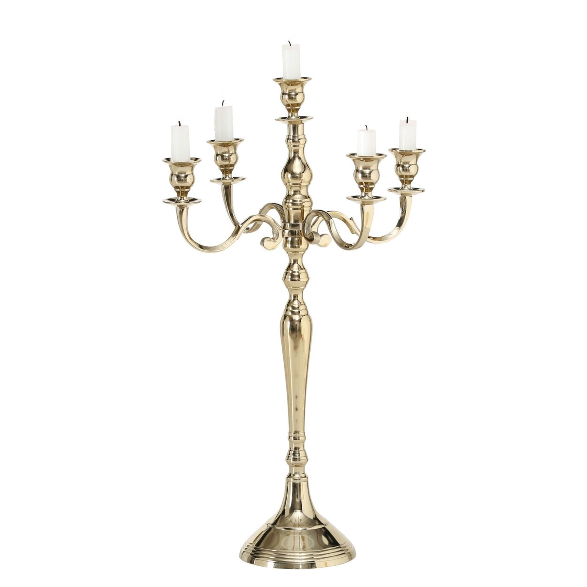 Bougeoir Boltze home or 37x63cm