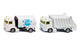 Camion poubelle balayeuse Siku 1:87