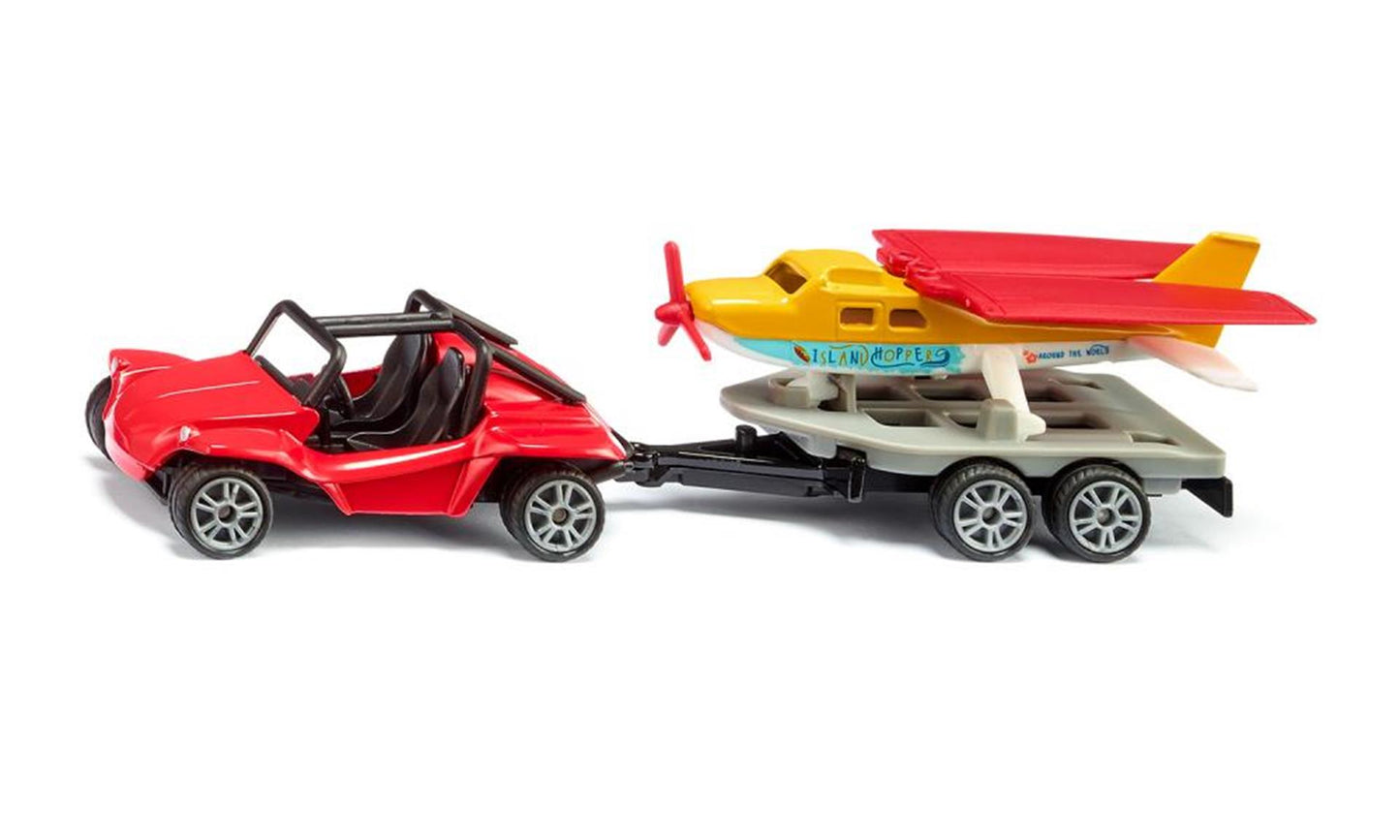 Buggy Siku avec avion de sport 1:87