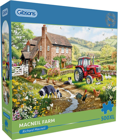Gibsons - Macneil Farm (par Richard Macneil) - 500xl pièces 68×49cm (l×h) - puzzle pour adultes