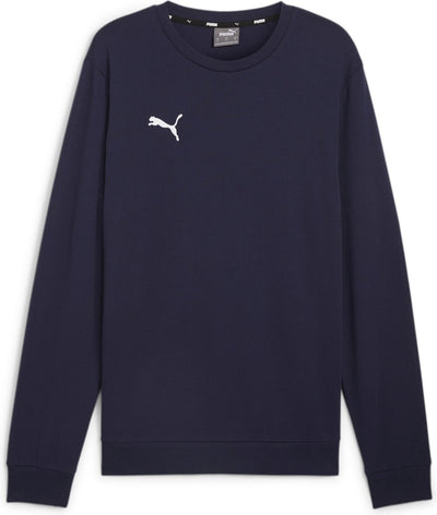 Pull de sport Puma teamgoal casuals ras du cou sweat pour homme - marine- blanc