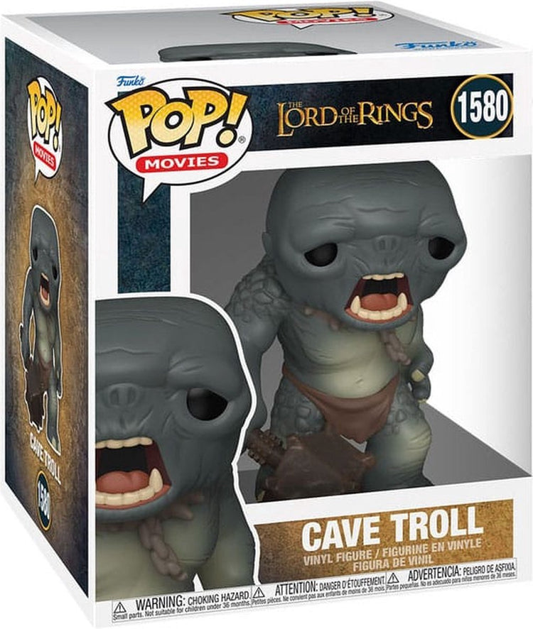 Funko pop films super : le seigneur des anneaux - cave troll pop #1580