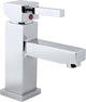 Robinet de lavabo Plieger Raya - robinet de lavabo avec vidage - chrome