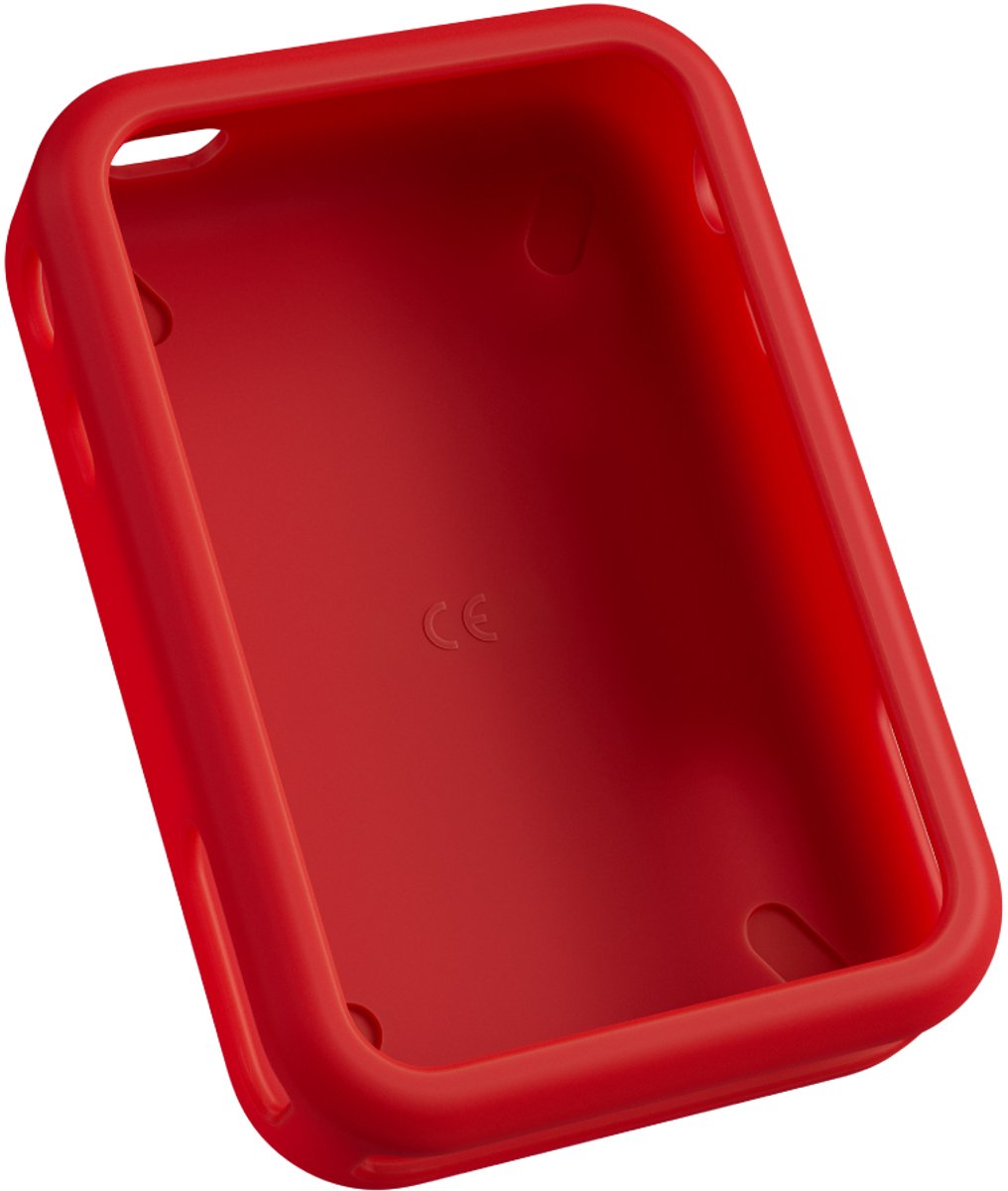 Faba coque de protection patapum, pour protéger le conteur d'histoires interactif +, rouge, silicone