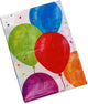 Tom party casa nappe confettis de fête - 130x180 cm - nappe en plastique - protection de table - décoration de fête