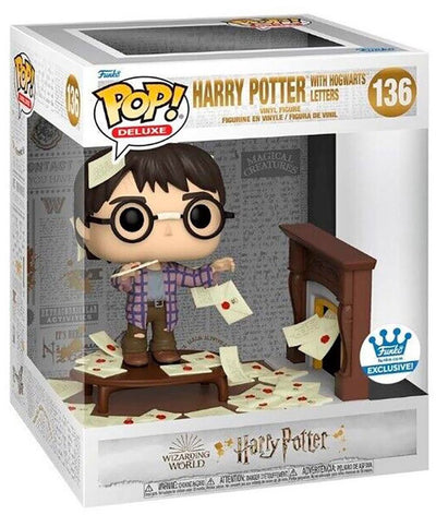 Funko-pop ! films : Harry Potter - Harry Potter avec la boutique exclusive du 20e anniversaire de Poudlard Deluxe