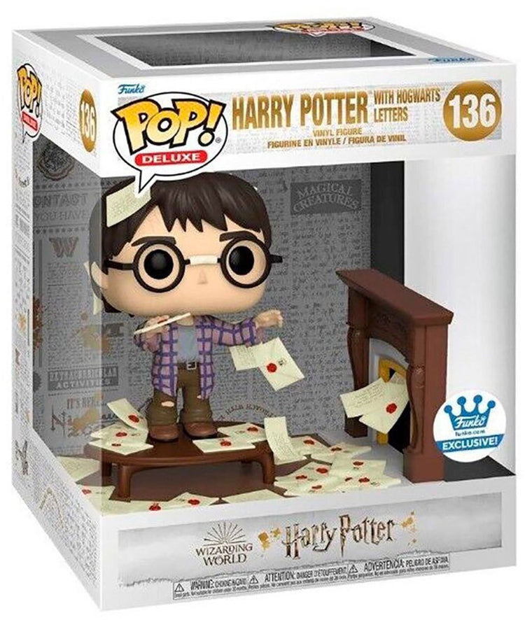 Funko-pop ! films : Harry Potter - Harry Potter avec la boutique exclusive du 20e anniversaire de Poudlard Deluxe