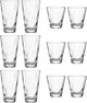 Ensemble de verres Leonardo Twist 12 pièces