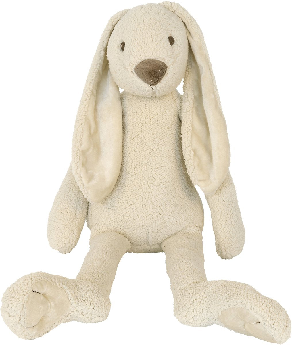 Happy horse peluche richie lapin recyclé 58cm - beige - peluche bébé