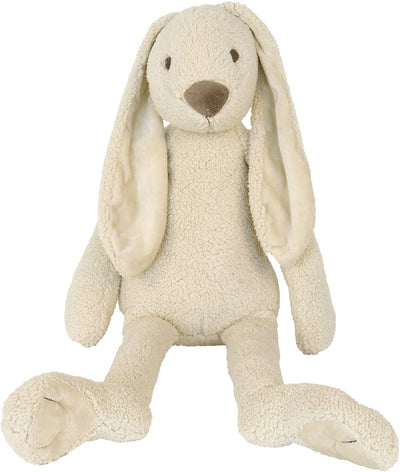 Happy horse peluche richie lapin recyclé 58cm - beige - peluche bébé