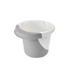 Keeper bol mélangeur antidérapant 1,5l blanc gris