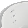 Keeper bol mélangeur antidérapant 3,5l blanc gris