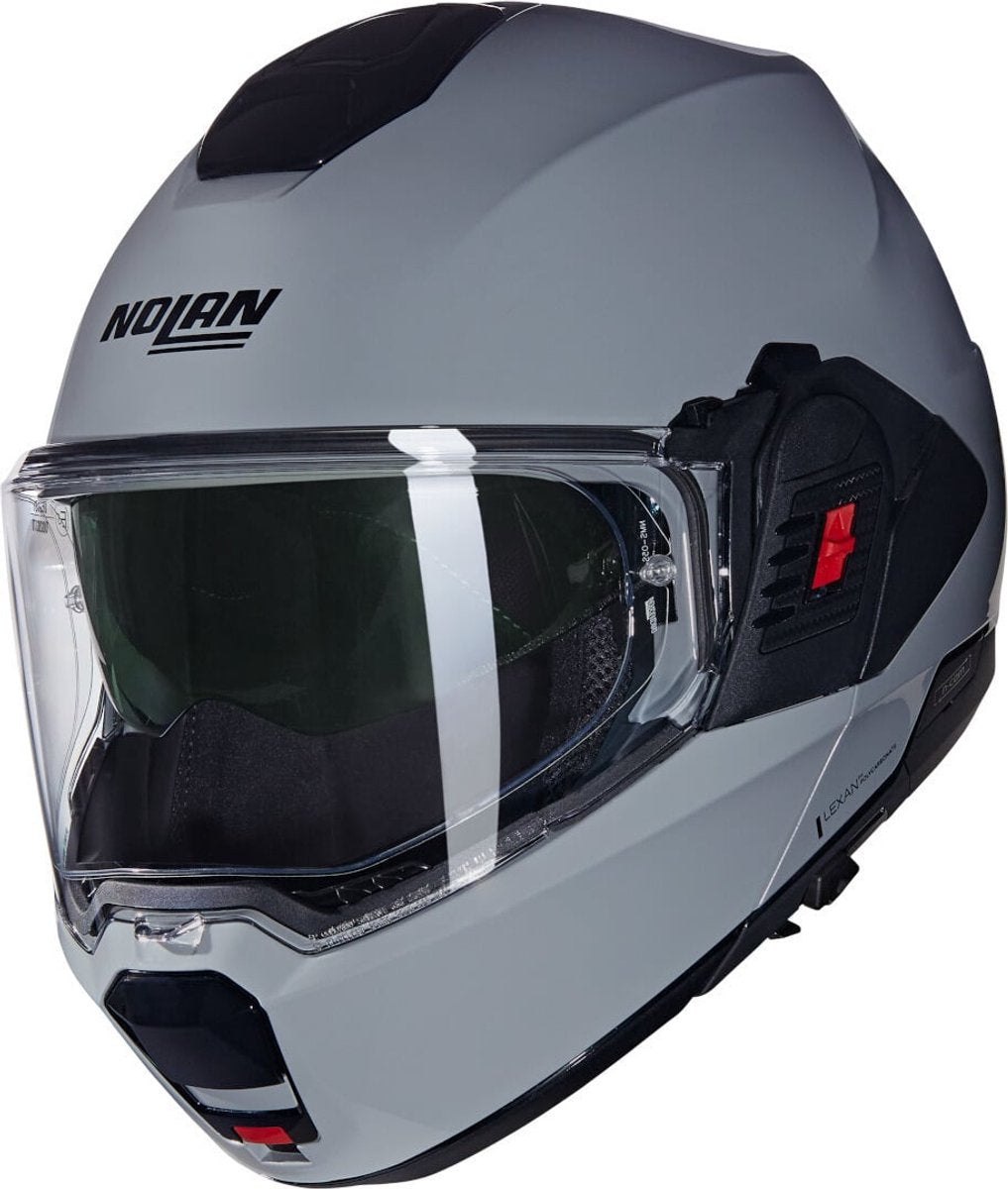 Casque système Nolan n120-1 classico 303 gris brillant - taille xl - casque
