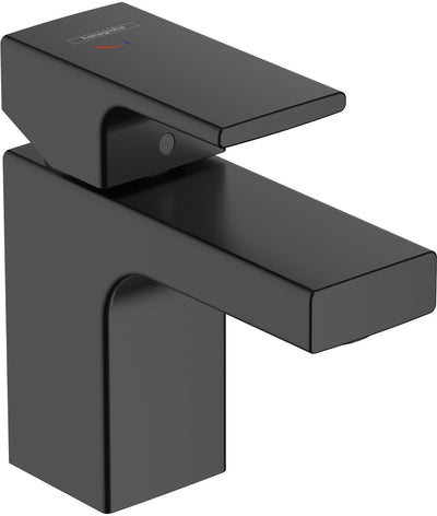 Forme vernis Hansgrohe - mitigeur de lavabo - commande monocommande - démarrage à froid à économie d'énergie - avec vidage - taille 70 mm - noir mat