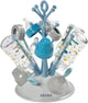 Béaba porte biberon bébé - égouttoir hygiénique pour biberons - égouttoir pour 6 accessoires biberons - bleu
