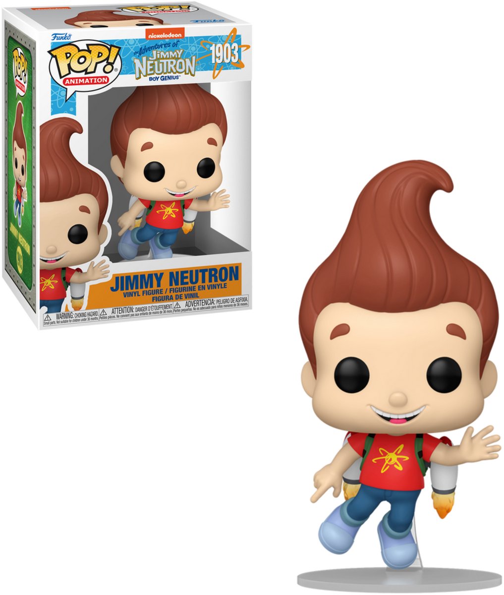 Funko-pop ! animation : les aventures de Jimmy Neutron Boy Genius - Jimmy Neutron #1903