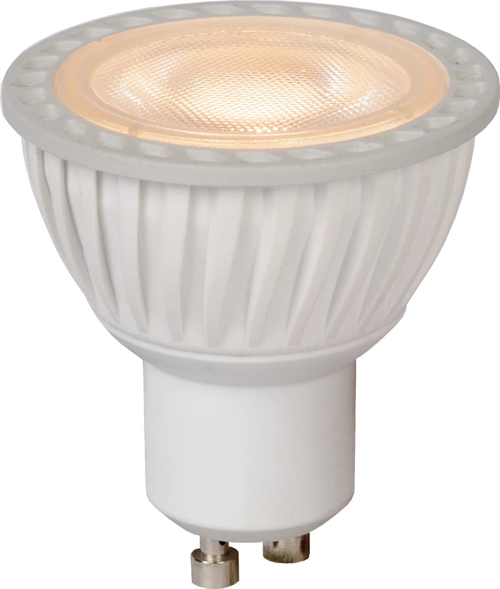 Lucide mr16 - lampe led - ø 5 cm - led dimmable - gu10 - 1x5w 3000k - blanc