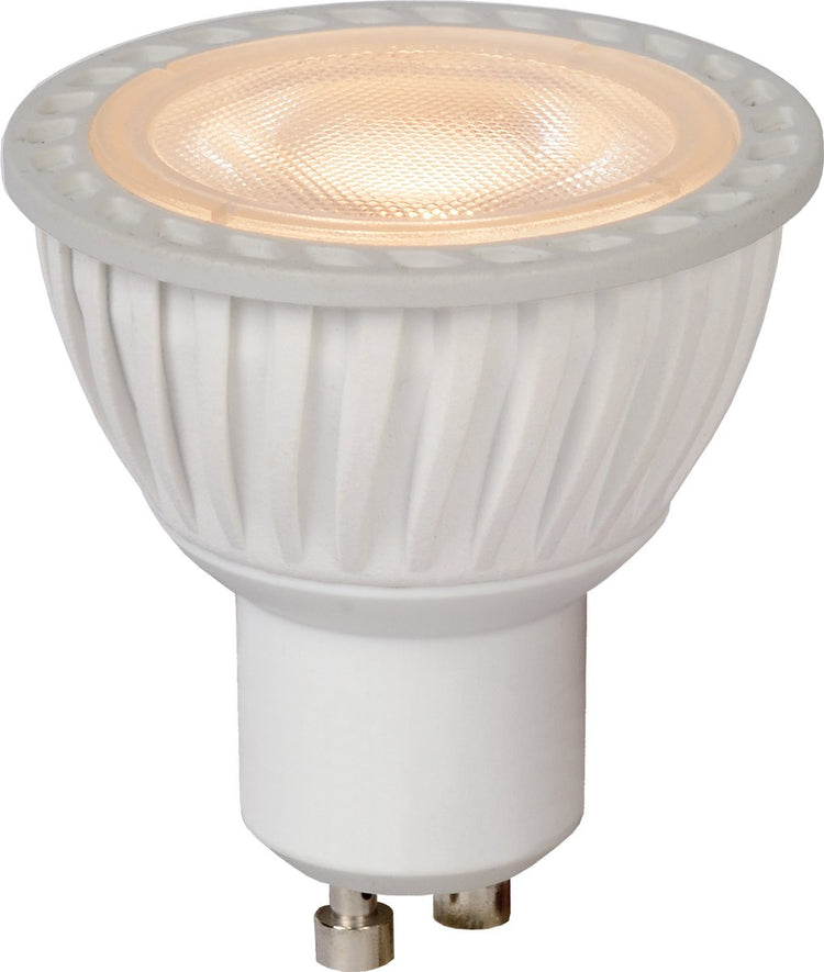 Lucide mr16 - lampe led - ø 5 cm - led dimmable - gu10 - 1x5w 3000k - blanc