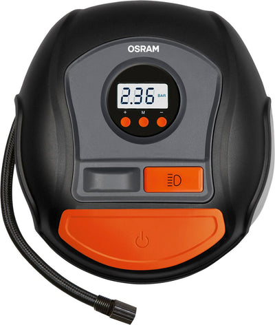 Série de gonflage de pneus Osram - compresseur - gonfleur rapide - éclairage LED - arrêt automatique