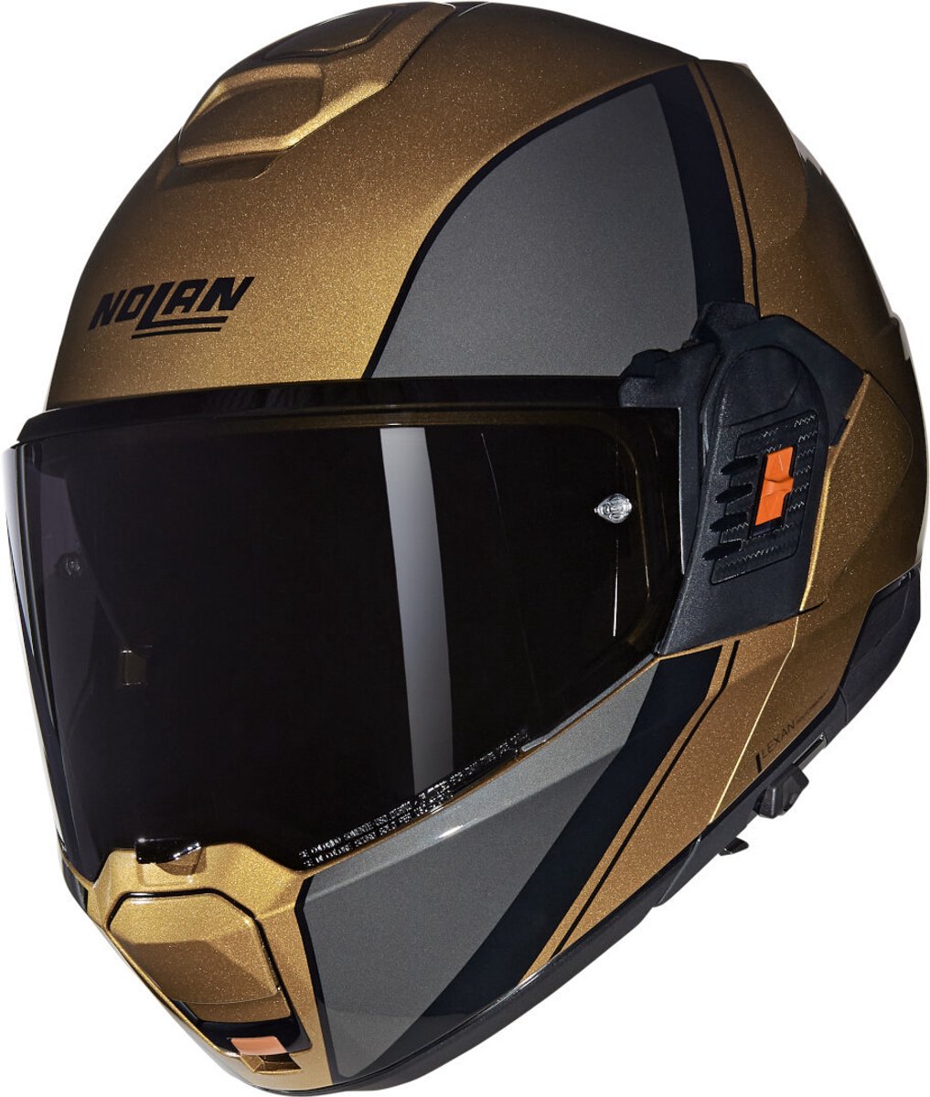 Casque Nolan n120-1 verniciatura spécial 342 gris sable brillant - taille l - casque