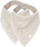 Jollein bavoir bandana nougat (pack de 2)