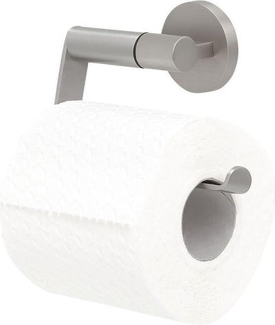 Tigre midi - porte papier toilette sans abattant - porte papier toilette - sans perçage - perçage ni collage - inox brossé