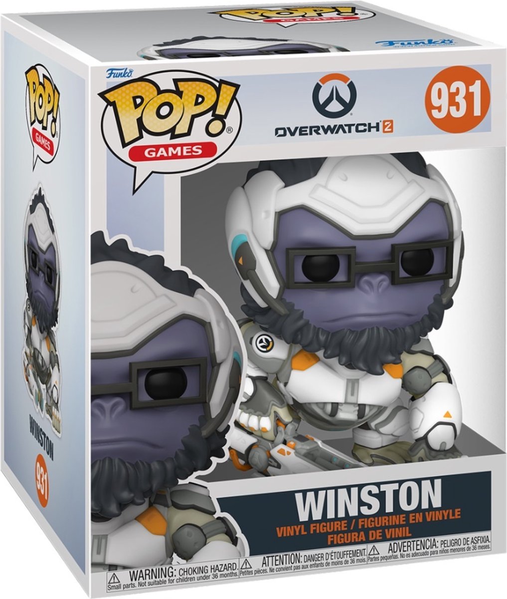 Jeux Funko pop : overwatch 2 - jumbo winston - pop #931