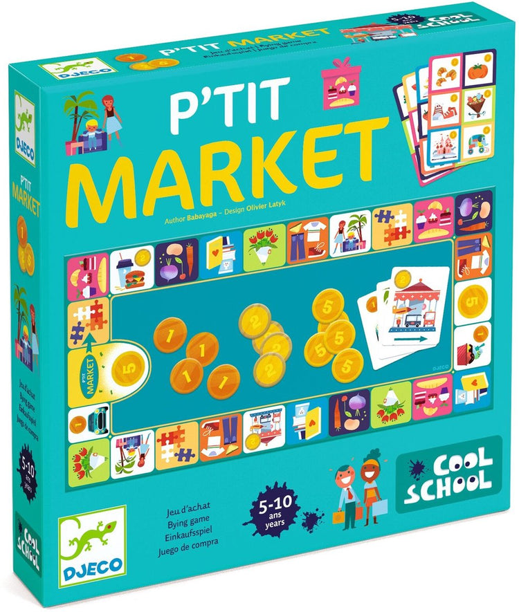 Djeco jeu shopping p'tit marché 5-10 ans