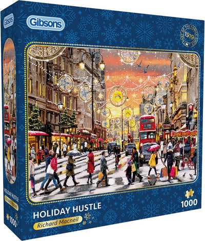 Gibsons - Holiday Hustle (par Richard Macneil) - 1000 pièces 68×49cm (l×h) - puzzle pour adultes