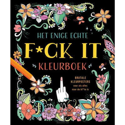 Deltas, le seul et unique livre de coloriage, f*ck it