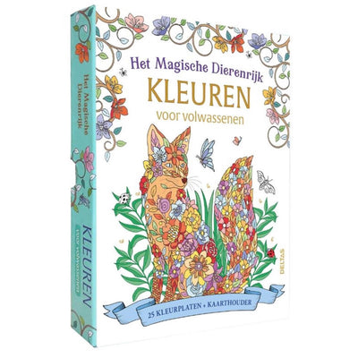 Livre de coloriage Deltas pour adultes - règne animal