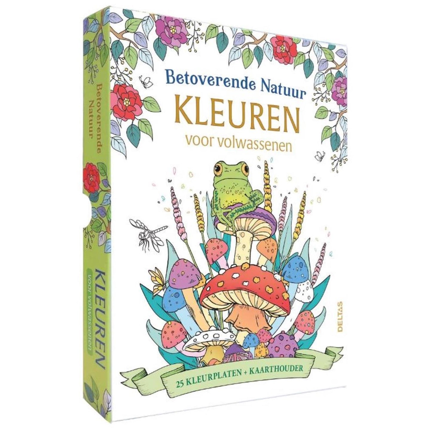 Livre de coloriage Deltas pour adultes - nature
