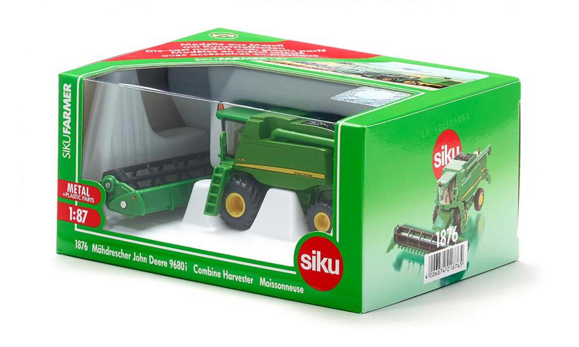 Moissonneuse-batteuse Siku 1876 John Deere T670i
