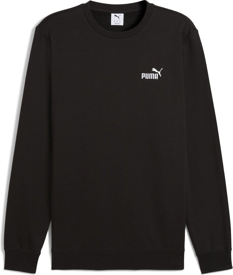 Puma ess petit non. Pull unisexe 1 logo Crew FL - noir