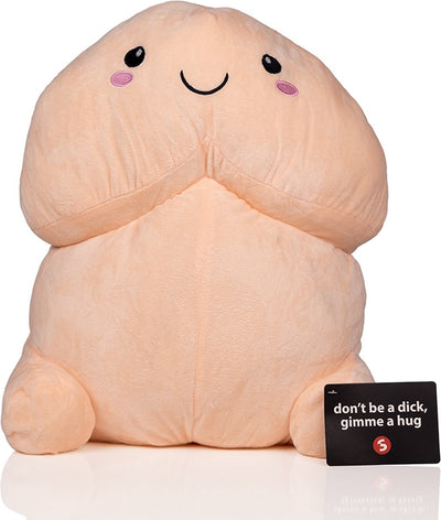 Shots - peluche pénis court s-line - peluche chair de 50 cm