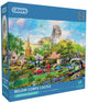Gibsons - sous le château de Corfe (par Dominic Davison) - 1000 pièces 68×49cm (l×h) - puzzle pour adultes