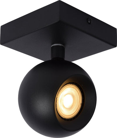 Lucide favori - spot de plafond (plafonnier) - 1xgu10 - noir
