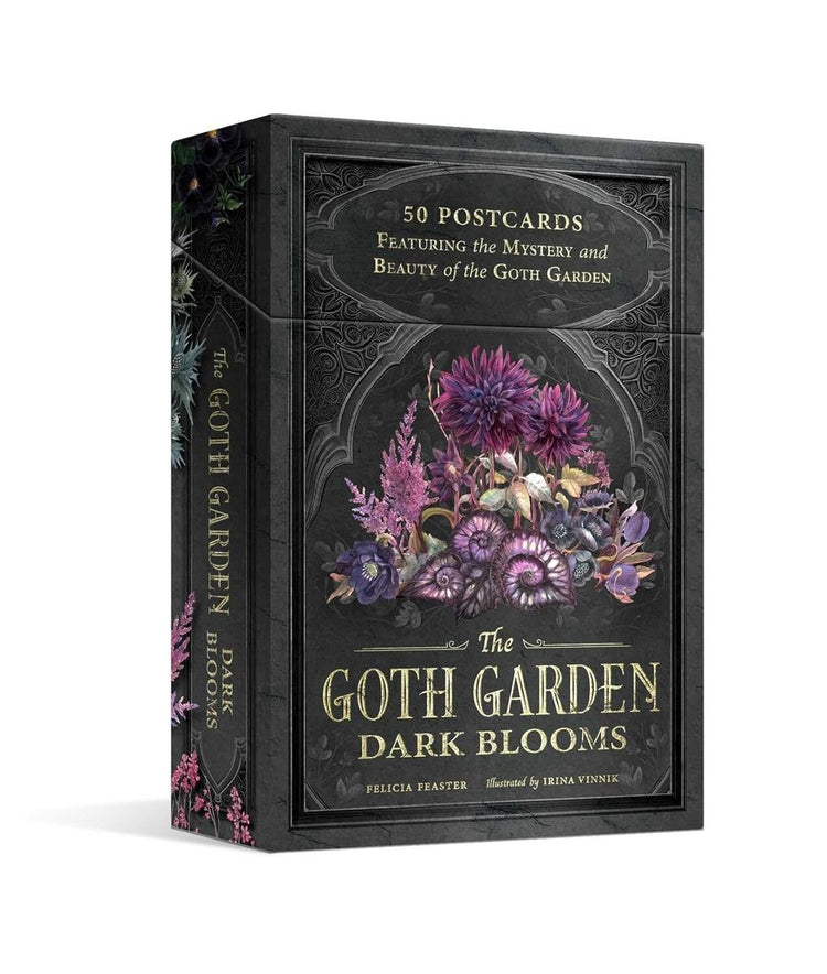 Le jardin gothique : fleurs sombres : 50 cartes postales