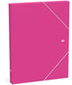 Boîte à documents couleur Qc - fuchsia