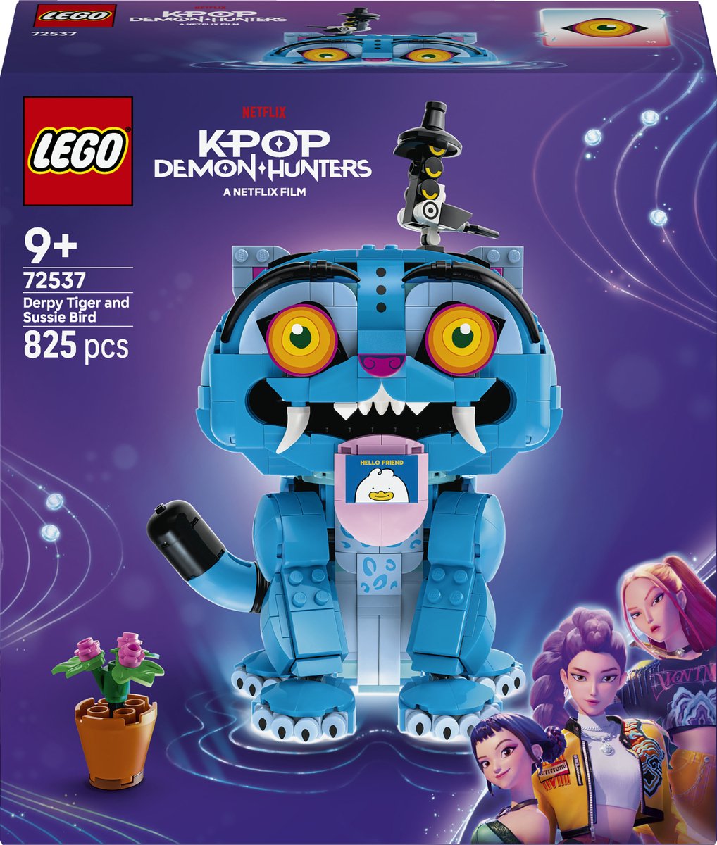 Lego kpop chasseurs de démons derpy tigre et oiseau sussie - 72537
