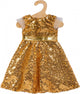 Robe de poupée Golden Star, 35-45 cm