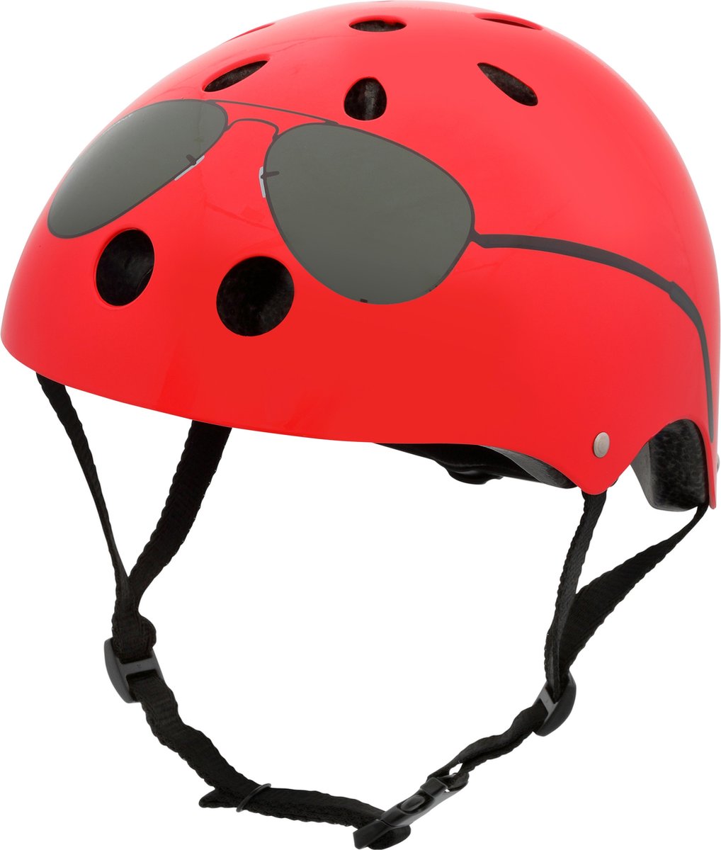 Casque de vélo Mini Hornit Lids pour enfants avec feu arrière LED - le(s) aviateur(s)