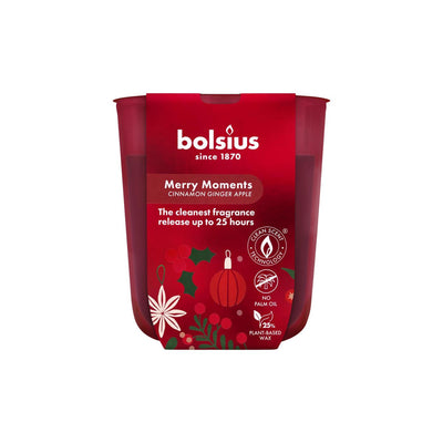 Verre parfumé Bolsius joyeux moments 80 73