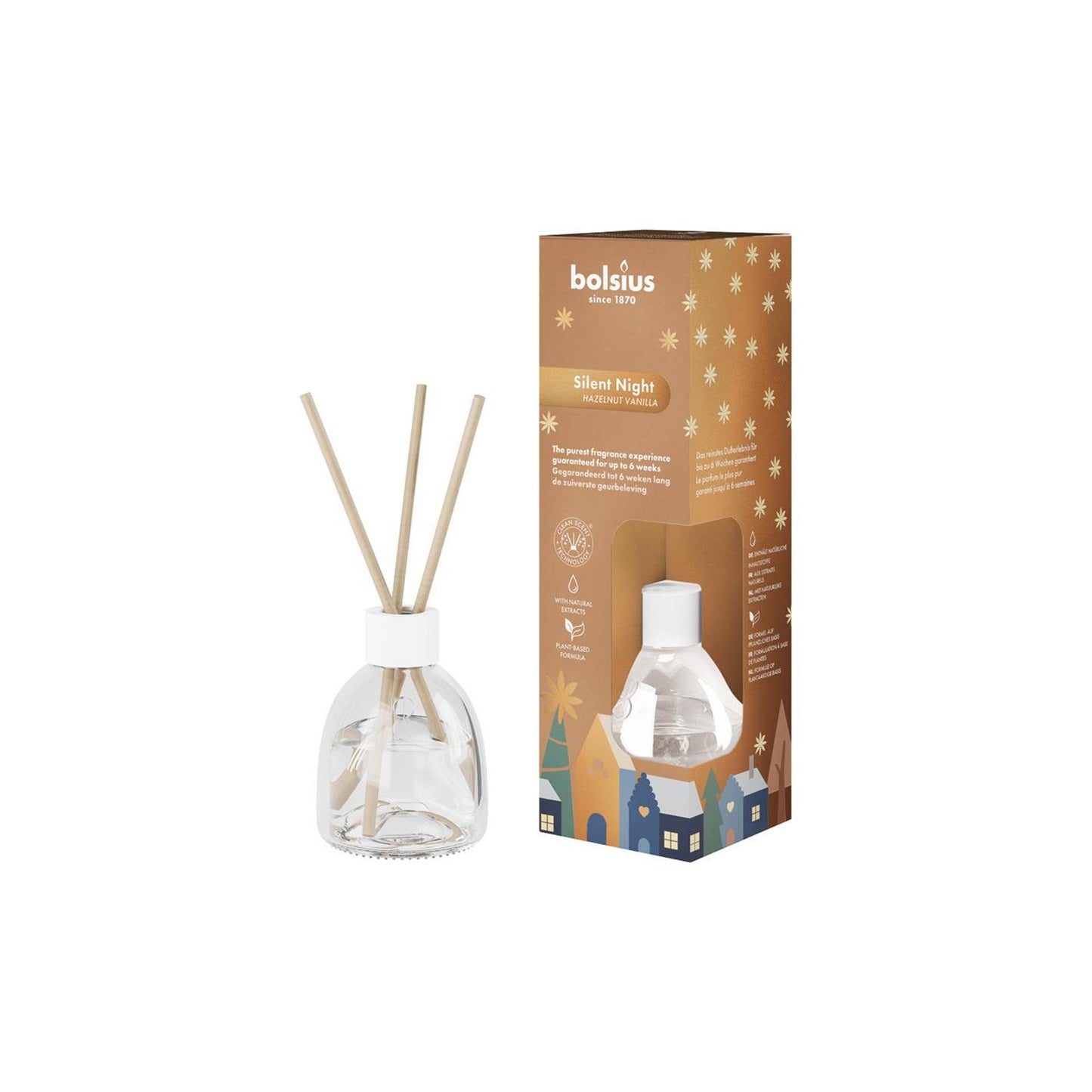Bolsius bâtons parfumés nuit silencieuse 60ml