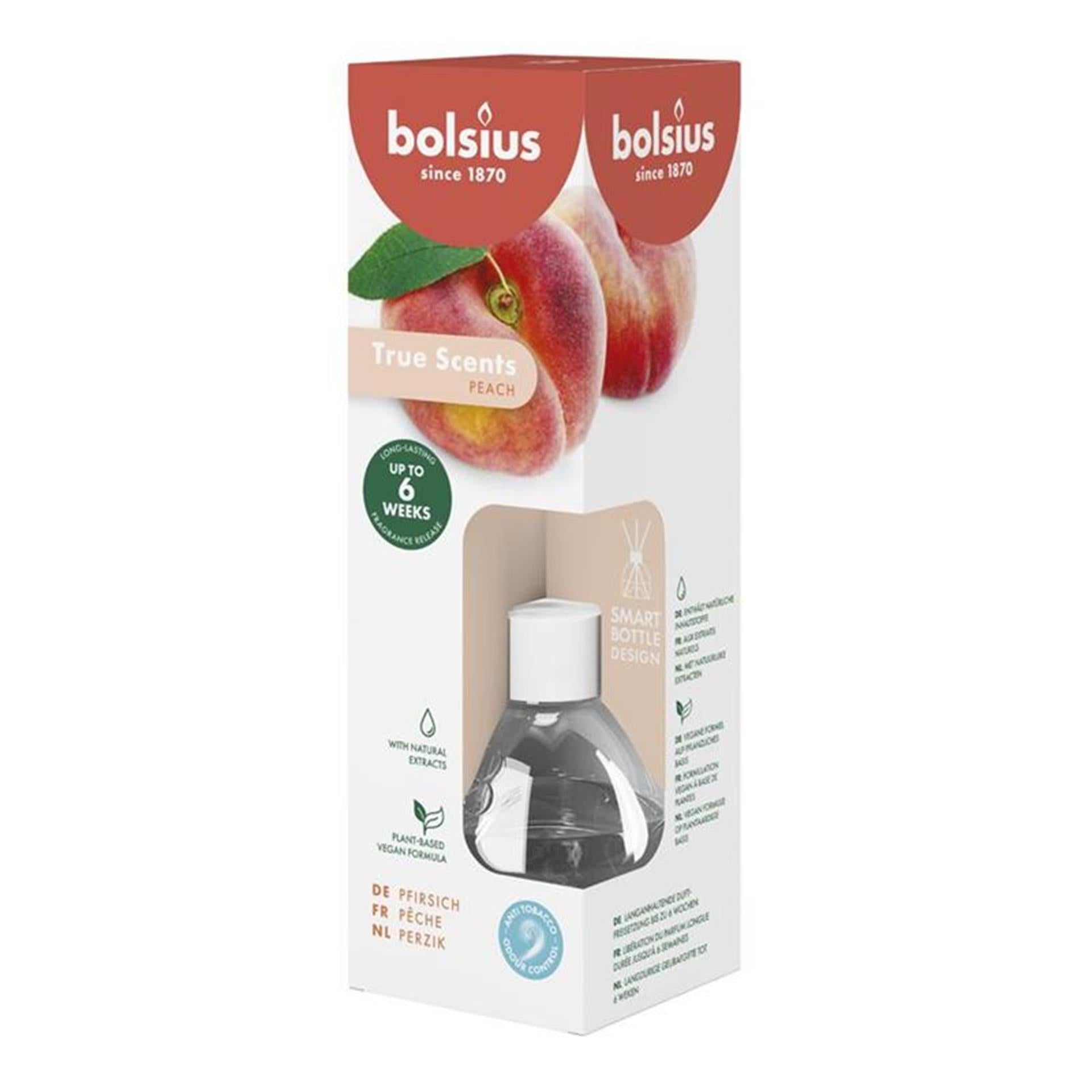 Bolsius parfum colle 60 ml de pêche